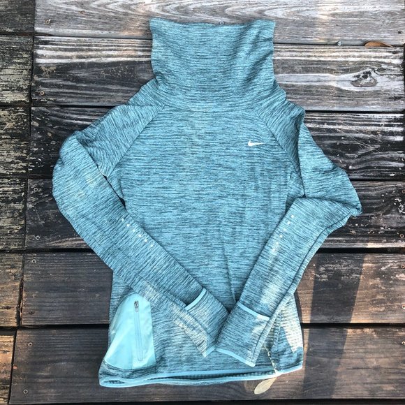 Nike Run Therma Turtleneck Base Layer - Picture 1 of 12